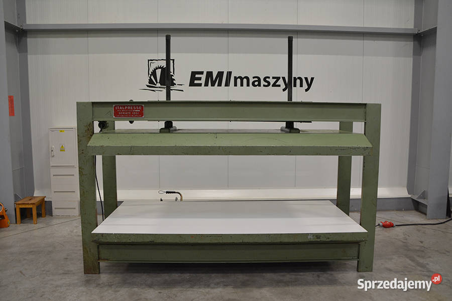 6698 PRASA MECHANICZNA ITALPRESSE 250X120 ZIMNA Kalwaria Zebrzydowska