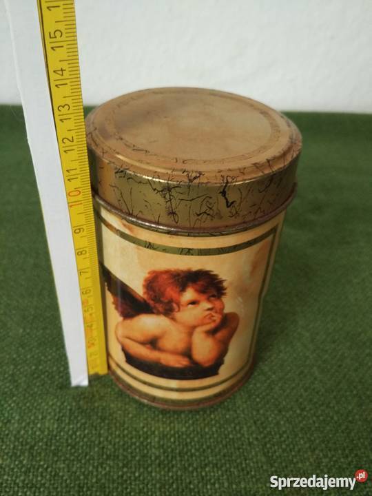 metalowe pudełko Aniołek Ropa