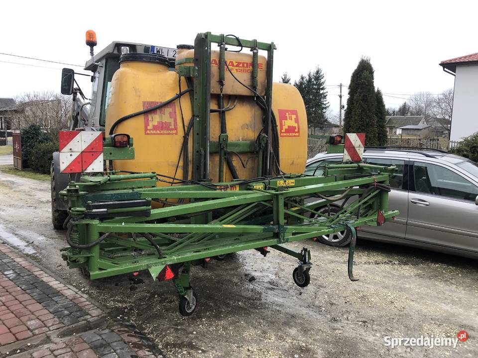 Amazone Uf1200 opryskiwacz zawieszany polowy Długowola Pierwsza