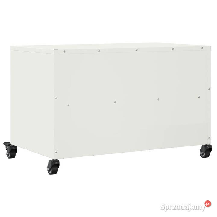 Szafka RTV biała 68x39x435 stal WM846703 Warszawa