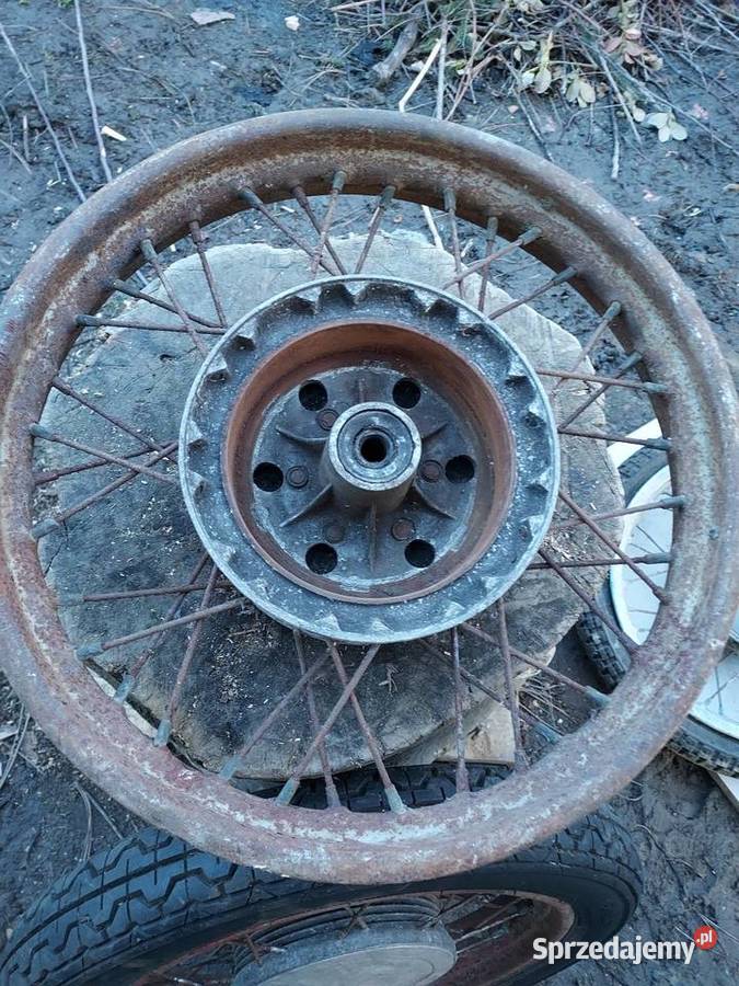 Kola motocykla Java Perak kivacka jawa zabytkowe