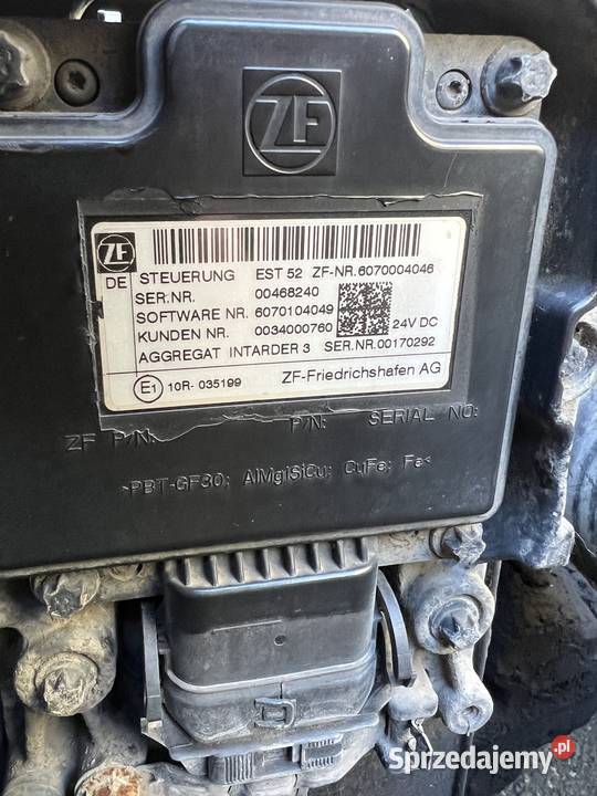 Sterownik RetarderaEST 52EST 54DAF XFMAN TGX ciężarowe Motoryzacja Miechów