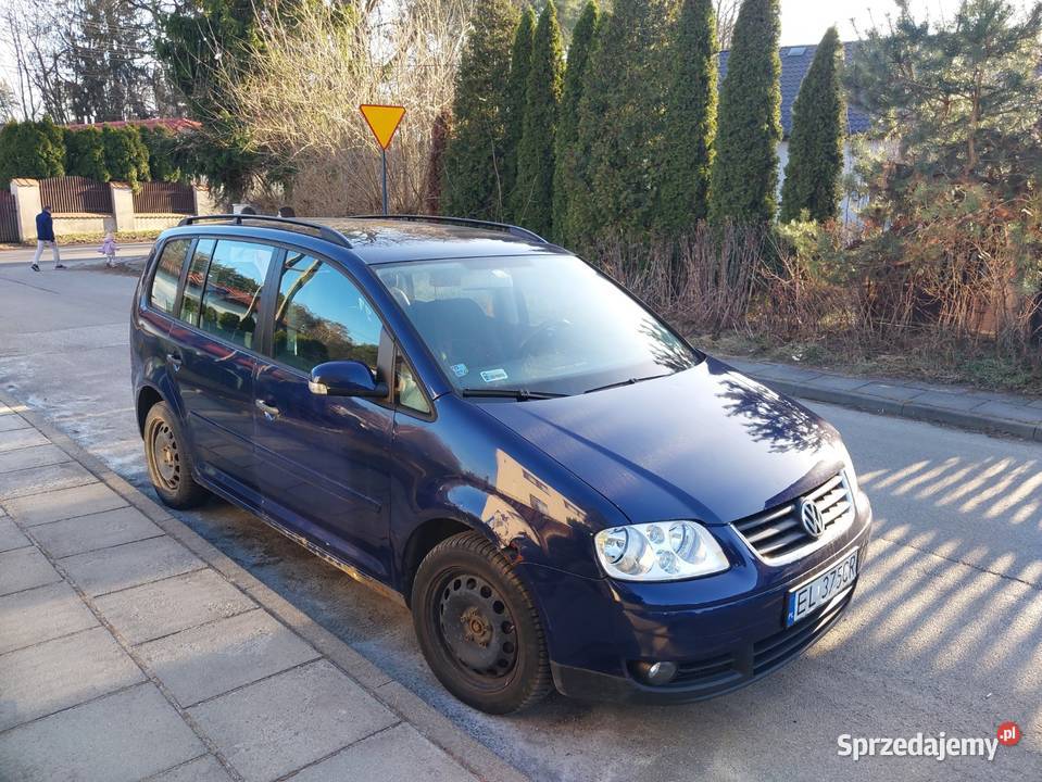 Volkswagen Touran 19 TDI DSG Trendline łódzkie Łódź
