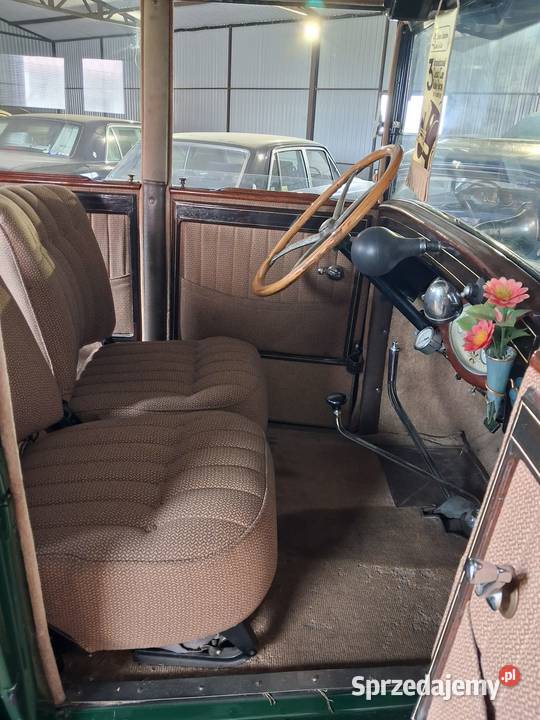 Citroen b14 z 1926 roku 100 letni zabytek klasyk manualna Chojnów