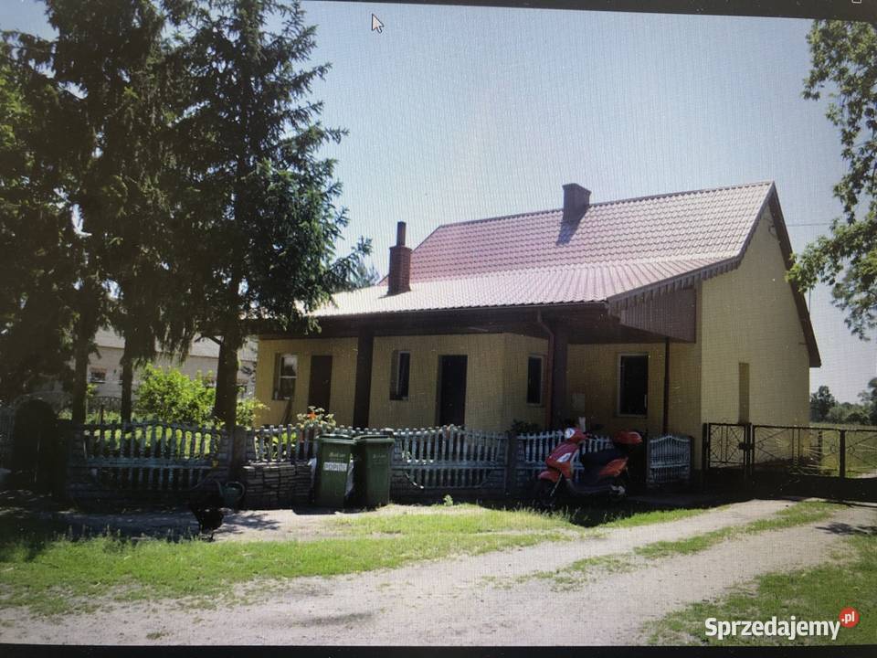 Dom z ziemia rolna 563 ha w Tury na sprzedaz do remontu wielkopolskie