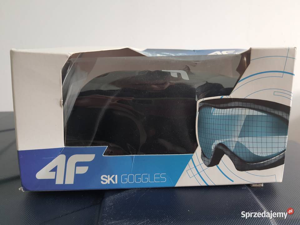 Google narciarskie snowboardowe 4f fioletowo Piaseczno