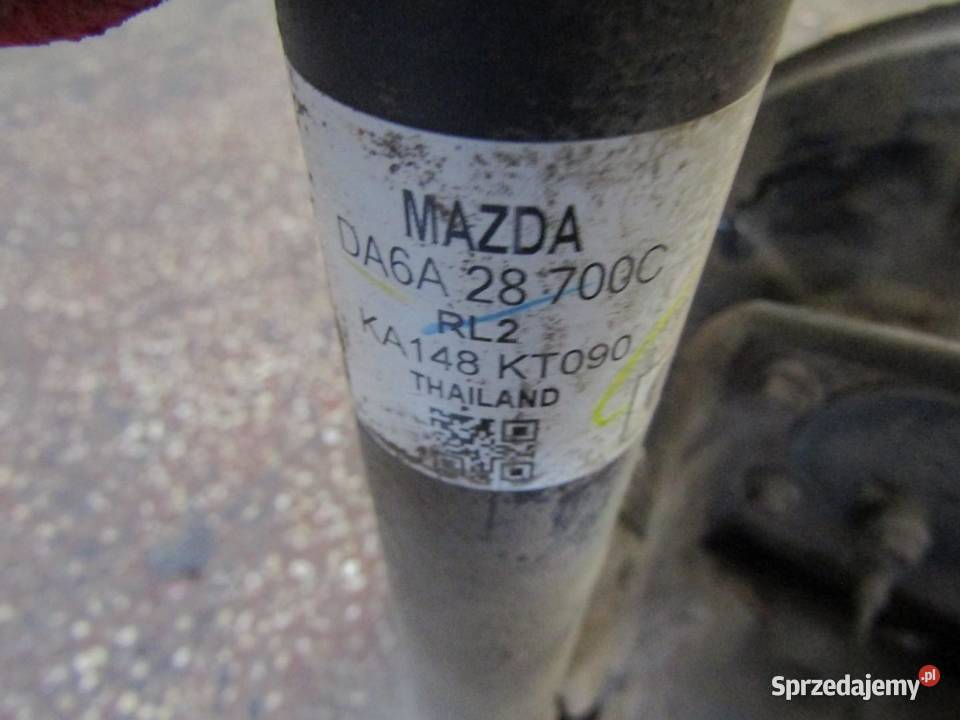 OŚ TYLNA BELKA ZAWIESZNIE TYŁ MAZDA 2 DJ