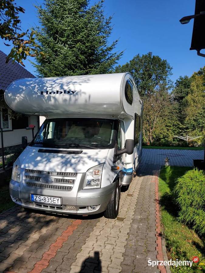 Kamper HOBBY na Fordzie Transicie Sprzedam małopolskie Mogilany sprzedam