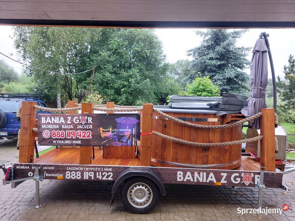 Mobilne jacuzzi balia bania małopolskie