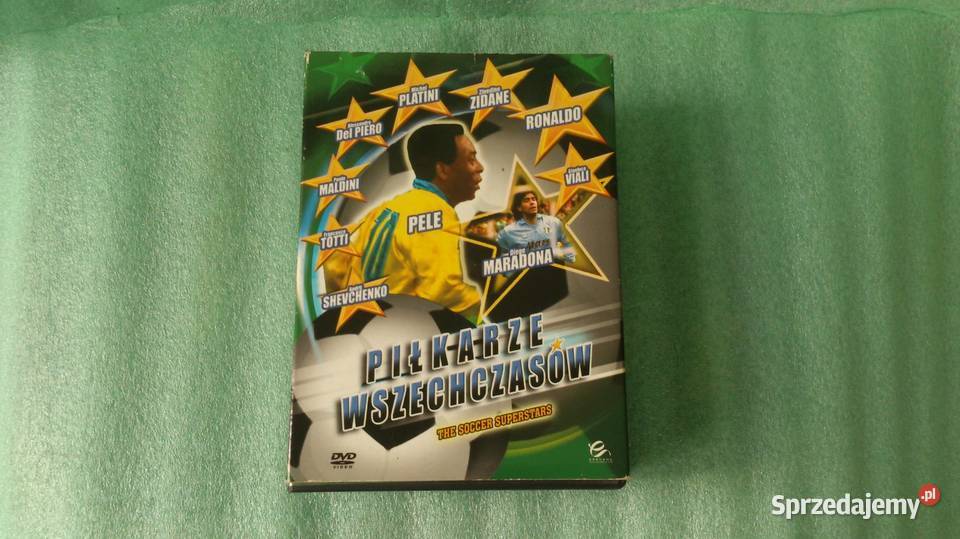 Piłkarze Wszechczasów Box 5 DVD lubuskie Zielona Góra