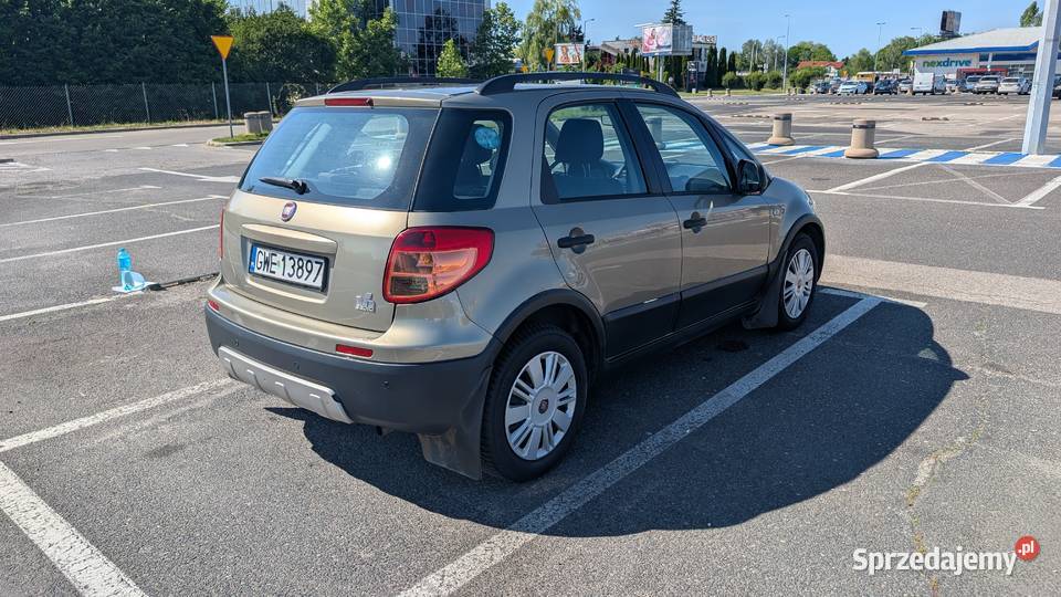 Fiat Sedici fresh 16 107 polski salon złoty Warszawa sprzedam