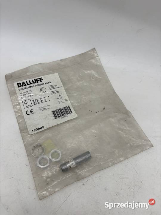Balluff BES M12MD1PSC60BS04G Czujnik indukcyjny mazowieckie Warszawa