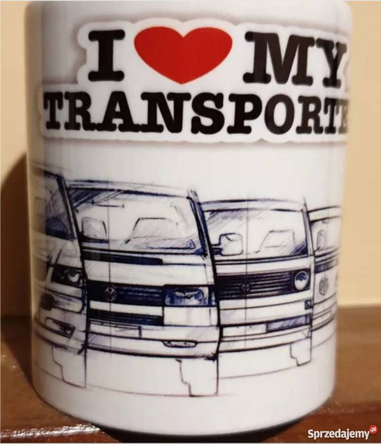 Kubek I love my Volkswagen t2 t3 t4 t5 t6 sprzedam