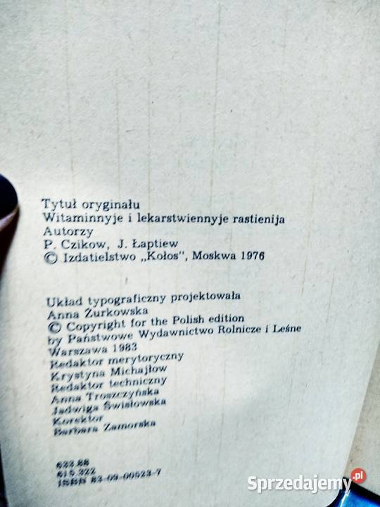 Rośliny bogate w witaminy medycyna naturalna Warszawa sprzedam
