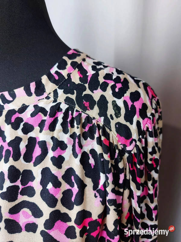 Koszula damska MS Collection animal print biały Złoczew sprzedam