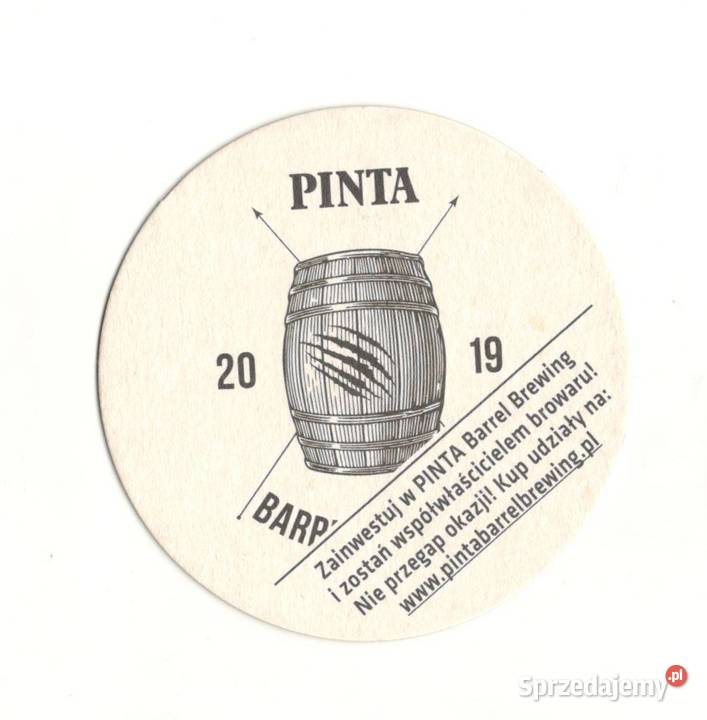 Pinta podstawka do piwa 1 Gliwice
