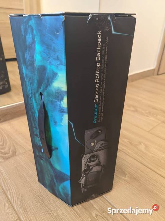 Nowy plecak Acer Predator Gaming Rolltop Sport i Wypoczynek