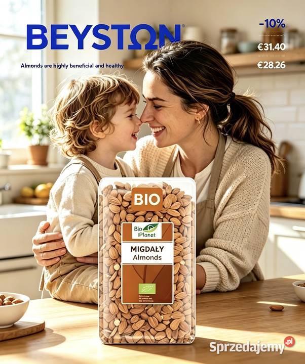 Migdały Ekologiczne 1 Bio Planet ECO 10 Orzechy małopolskie Kraków