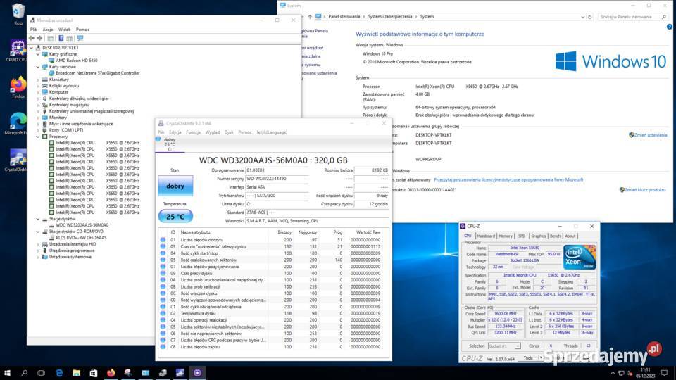 Workstation Dell t3500 INTEL x5650 Warszawa