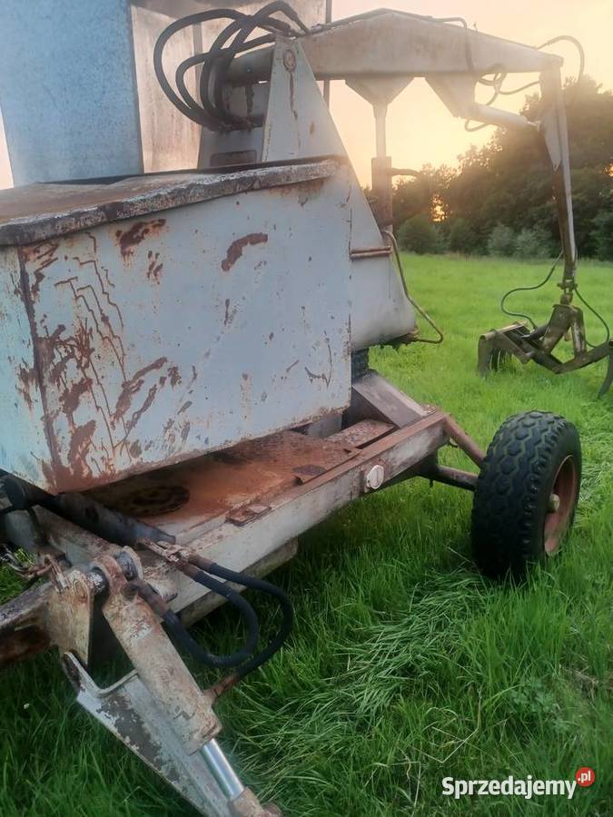Rozrzutnik obornika jednoosiowy nieuszkodzony warmińsko-mazurskie