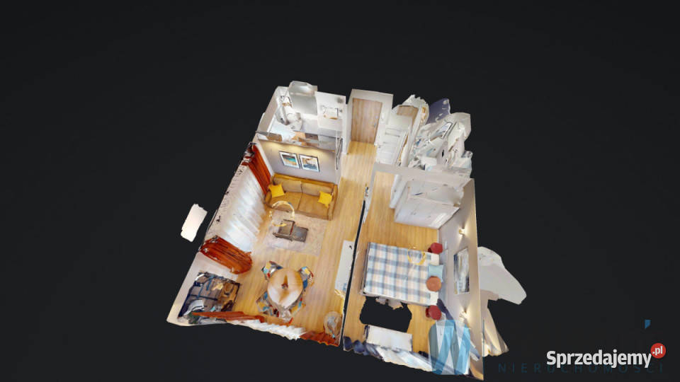 Mieszkanie 37m2 2 pokoje Warszawa cegła