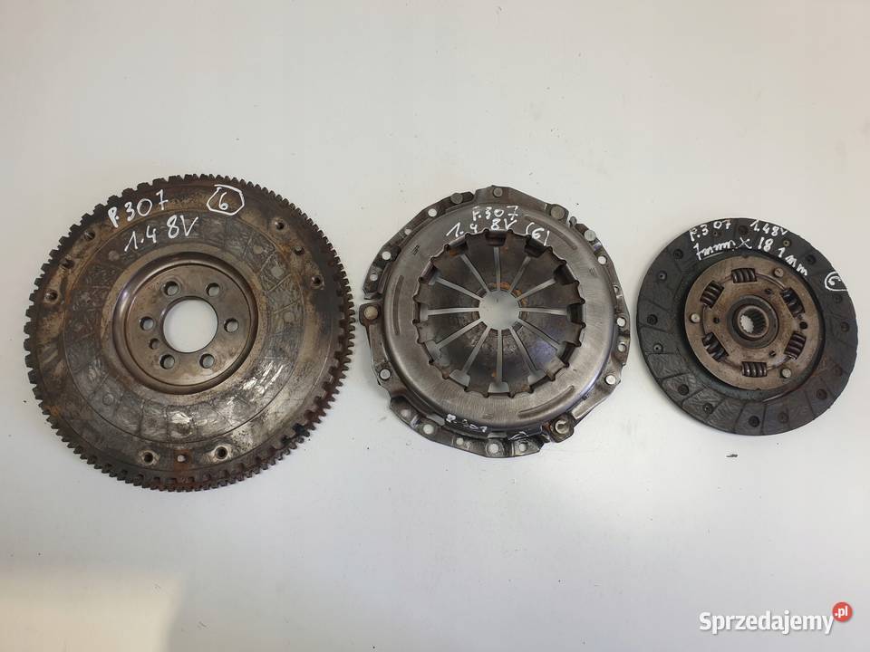 Peugeot 307 14 8V SPRZĘGŁO KOMPLETNE