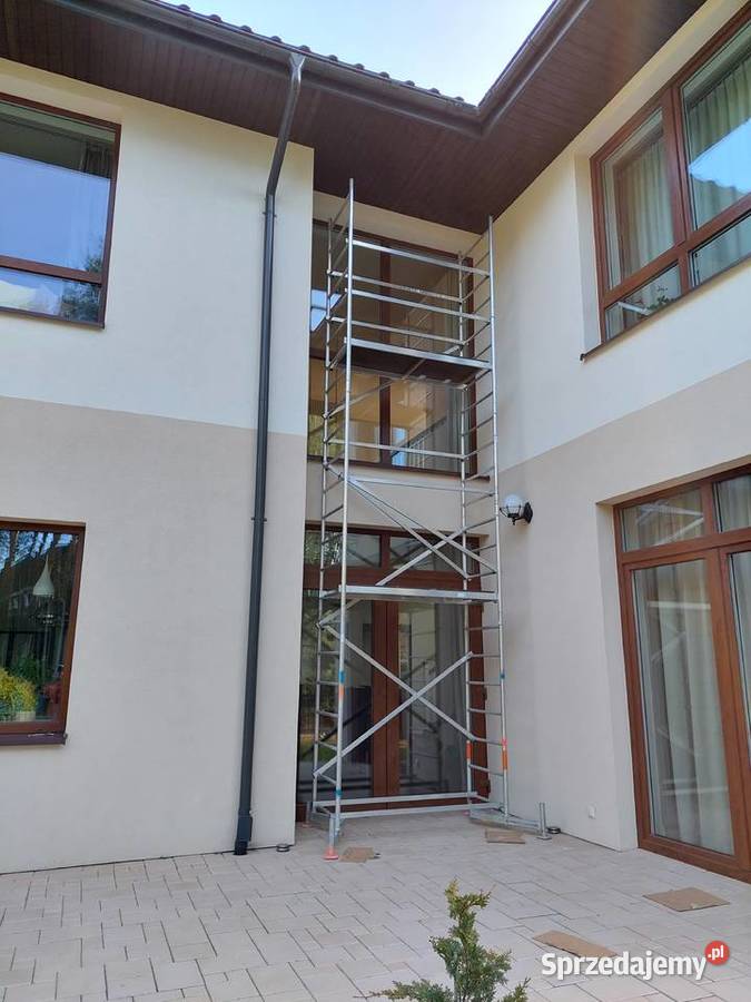 Wynajmę RUSZTOWANIE aluminiowe lekkie remont wewnętrzne mazowieckie Warszawa