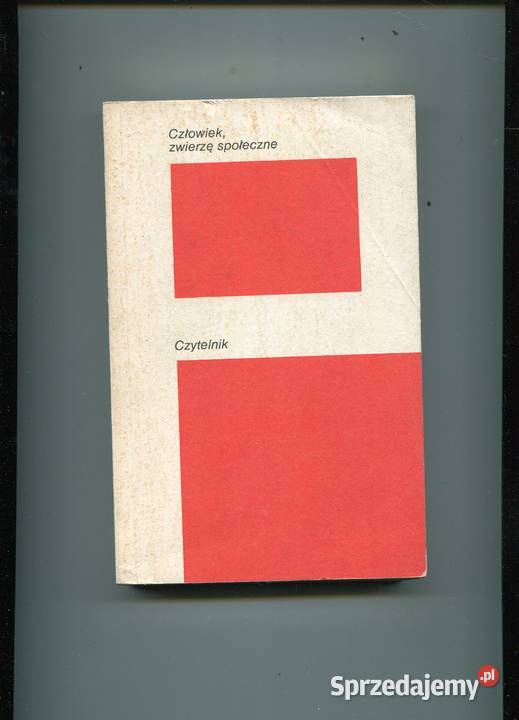 Czlowiek zwierzę społeczne Szczecin sprzedam
