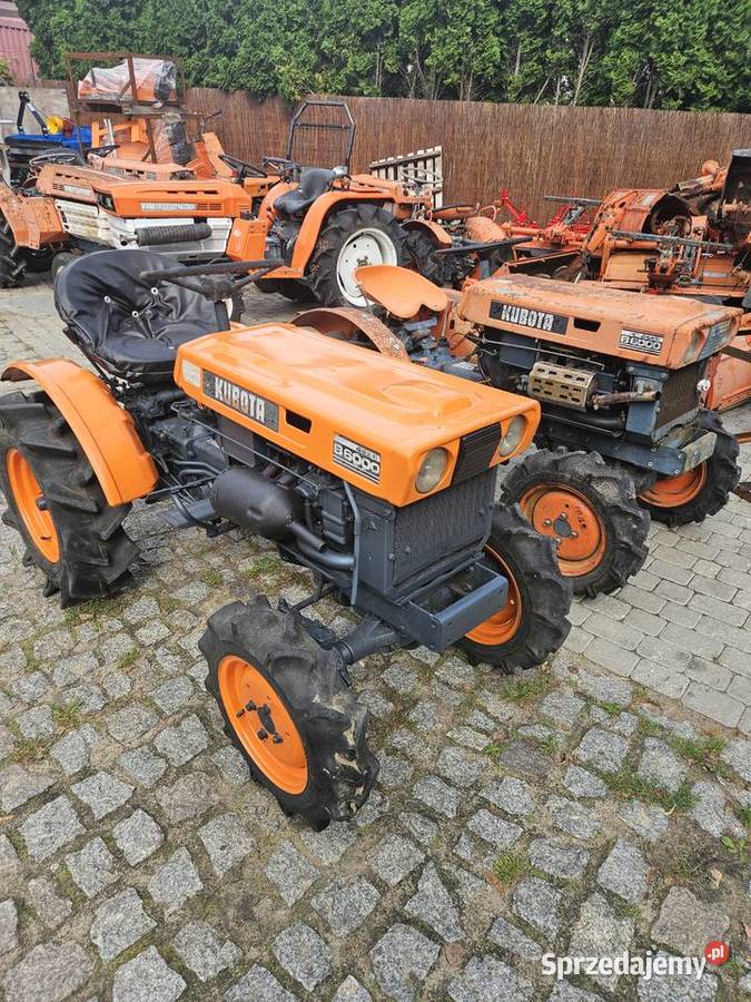Traktorki Japońskie Kubota b6000 mitsubishi kujawsko-pomorskie Rożno-Parcele