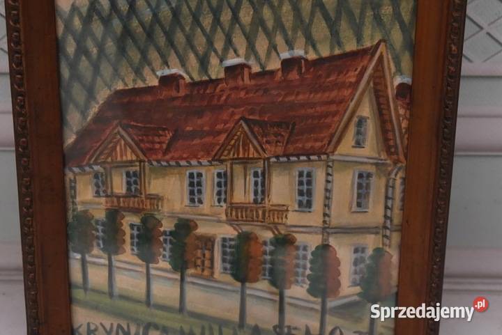 Nikifor Krynicki Willa z Czerwonym Dachem małopolskie Kraków
