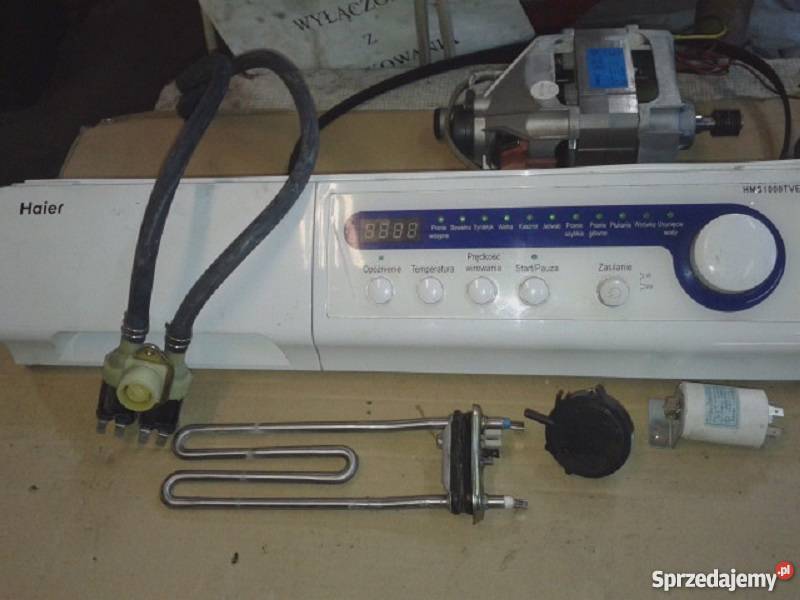 Haier Pralka silnik części Pruszcz Gdański