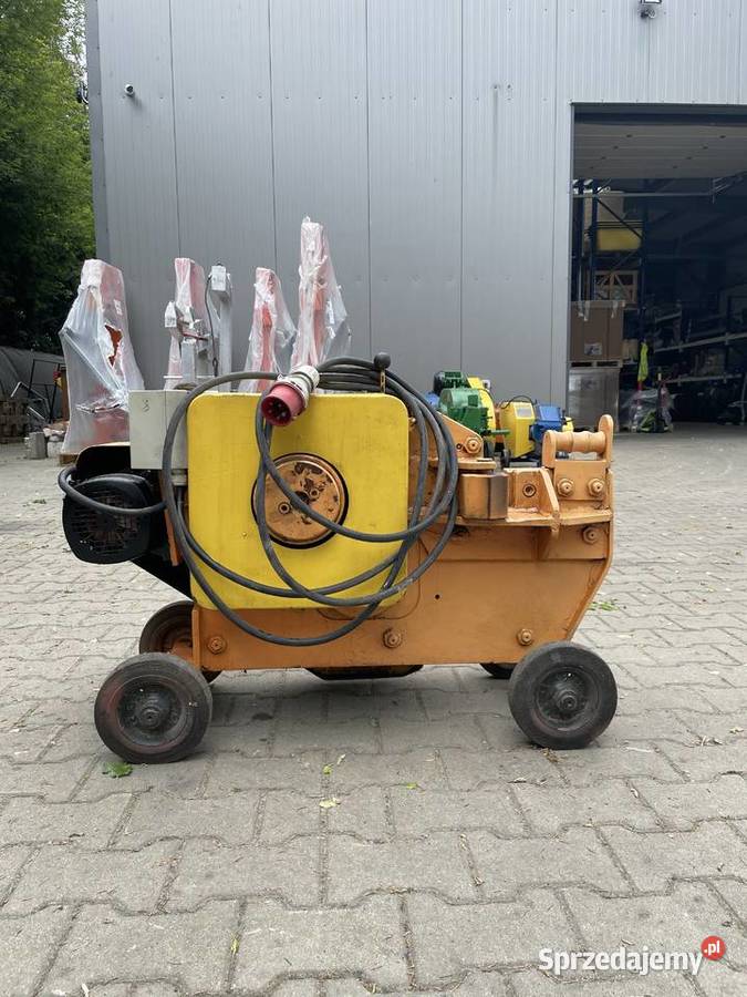 Profesjonalna gilotyna nożyce Muhr Bender Ślesin