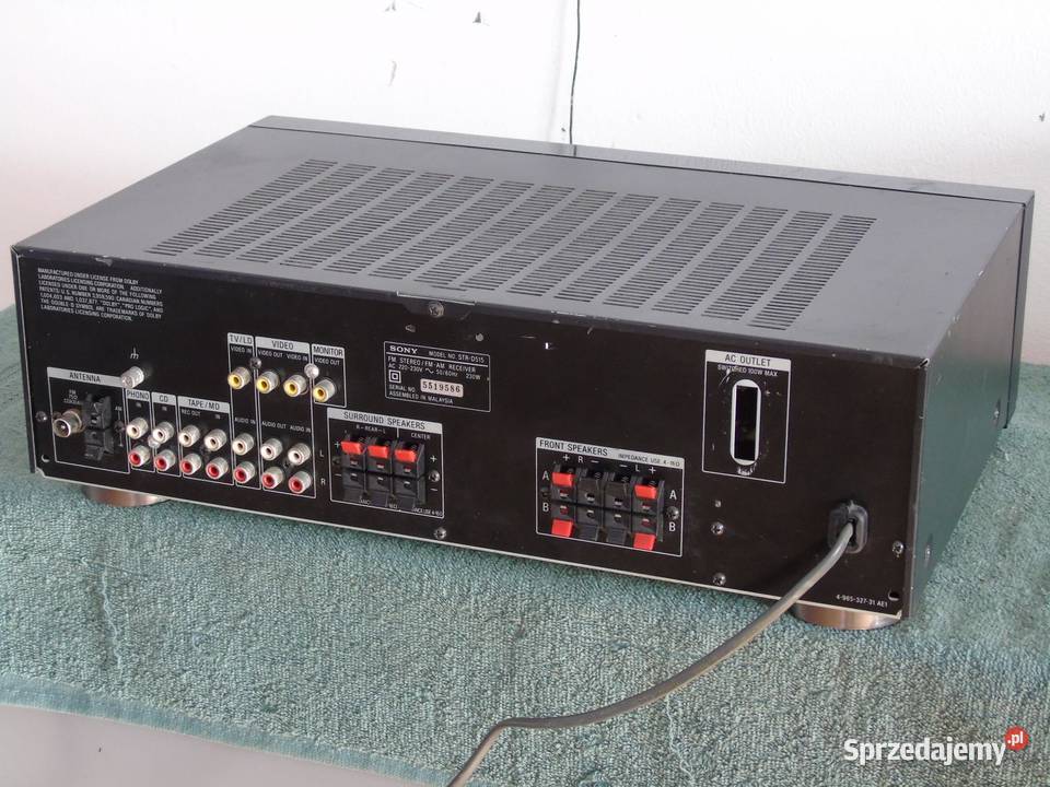 Amplituner Sony STRD515 mocny i sprawny DOSTAWA podkarpackie Jasło