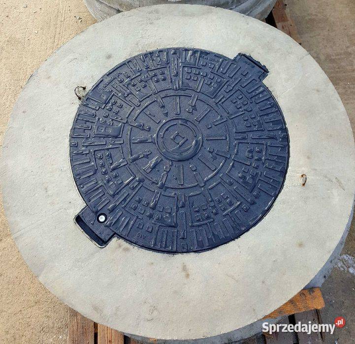 Najazdowa Pokrywa Betonowa do 5ton WŁAZ zamykany Parszów