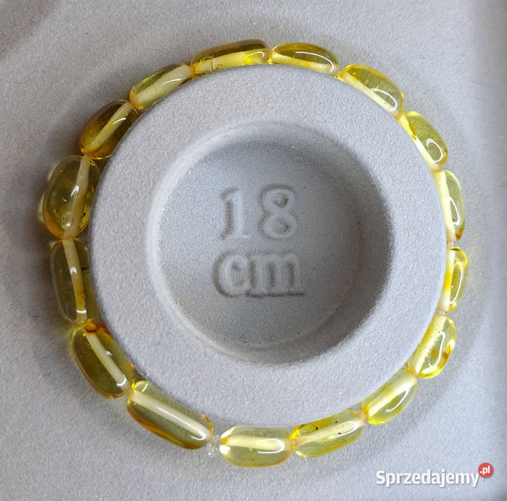 Komplet korale i bransoletka z bursztynu ryż Warszawa sprzedam