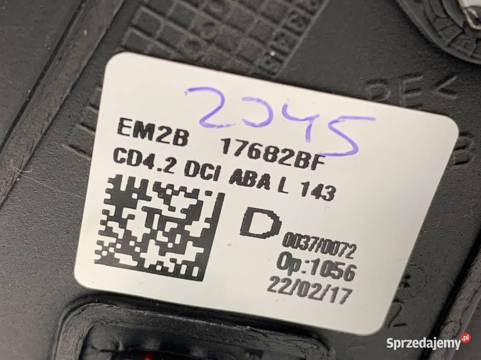 LUSTERKO PRAWY FORD S Minivan Frozen White