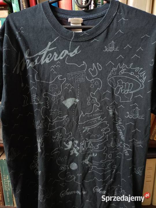 Game of thrones westeros map tshirt Szamocin