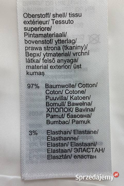 Damska elegancka bawełniana biała Chrzanów