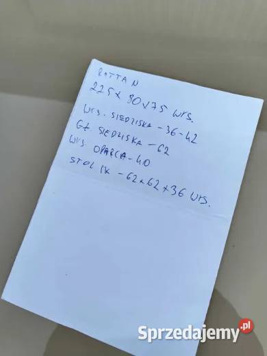 Zestaw mebli rattanowych narożnik sofa ogrodowa