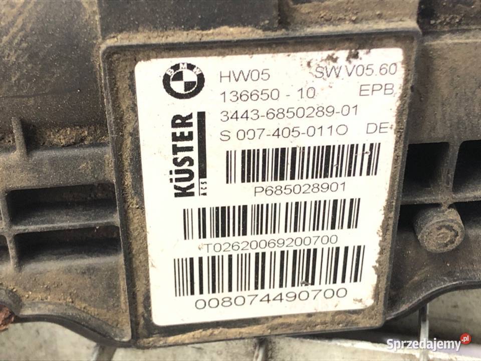 HAMULEC RĘCZNY ELEKTRYCZNY BMW E70 6850289 SUV podkarpackie sprzedam