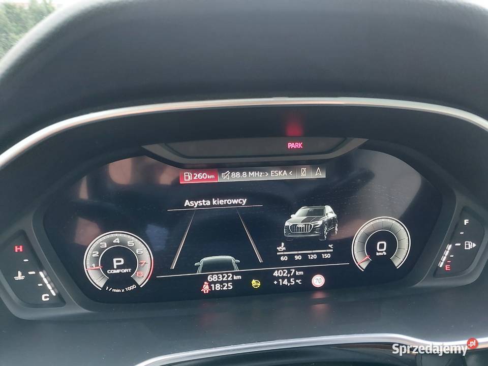 Audi Q3 SLINE QUATTRO Rok produkcji 2022 Zambrów