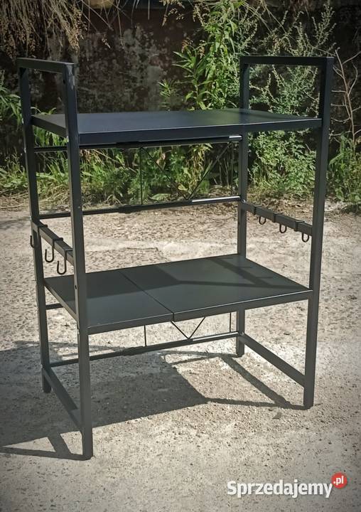 Regał regulowany 4064 aluminium czarny Gorzów Wielkopolski