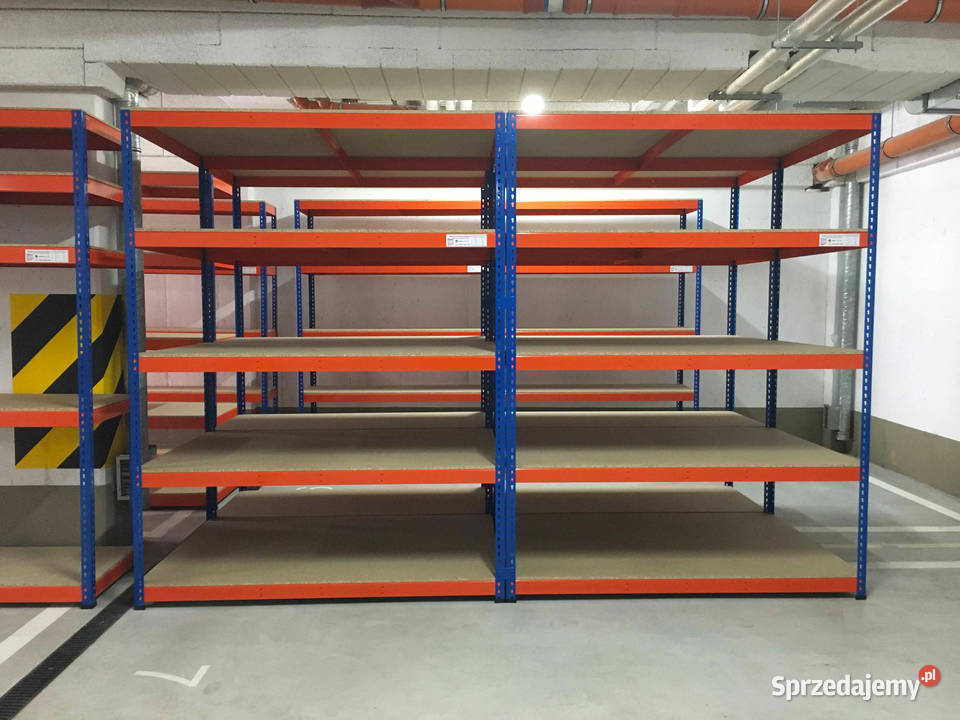 Regały magazynowe metalowe półkowe kątownik Katowice