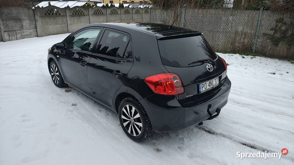 Toyota Auris 20D4D 126 Bezwypadkowa kurtyny powietrzne wielkopolskie Rokietnica