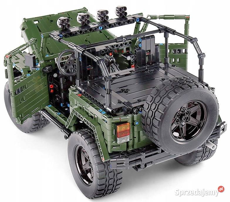 Mould King 13124D JEEP WRANGLER OFFROAD RUBICON Milanówek