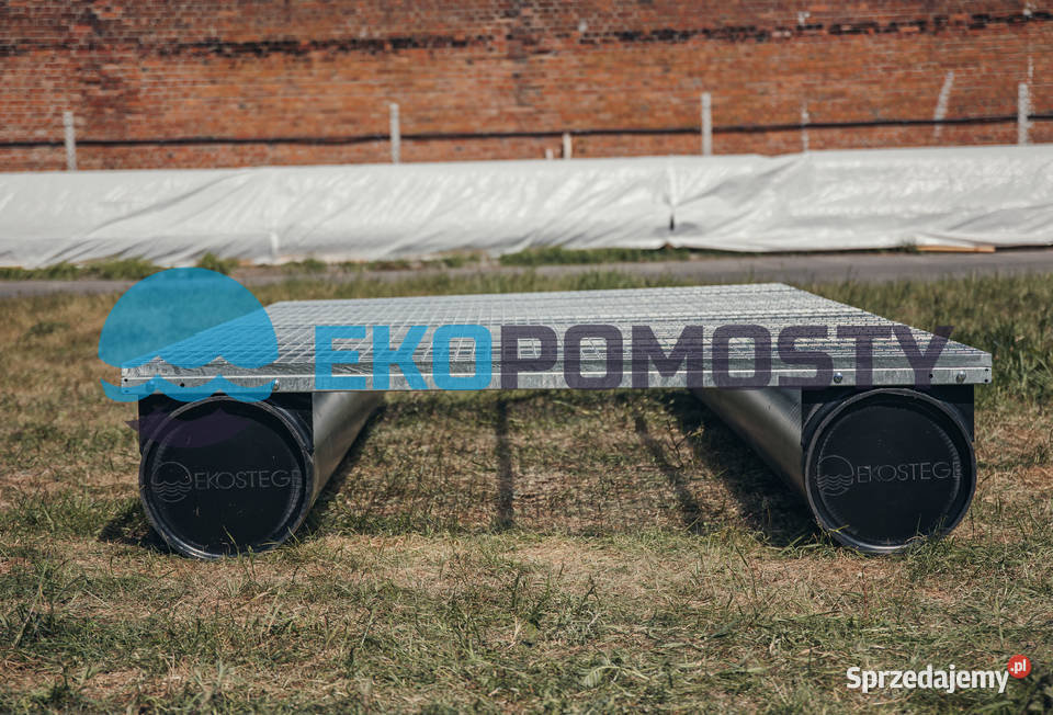 Pomost pływający platforma pływająca 3x2m krata Dąbrowa Górnicza