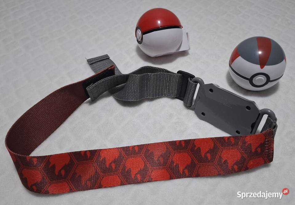 Pasek Pokemon dwa Pokeballe 7 Zabawka Czeladź