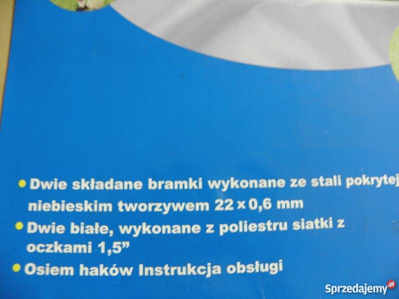 Metalowe bramki do piłki nożnej dzieci 2 w Poznań