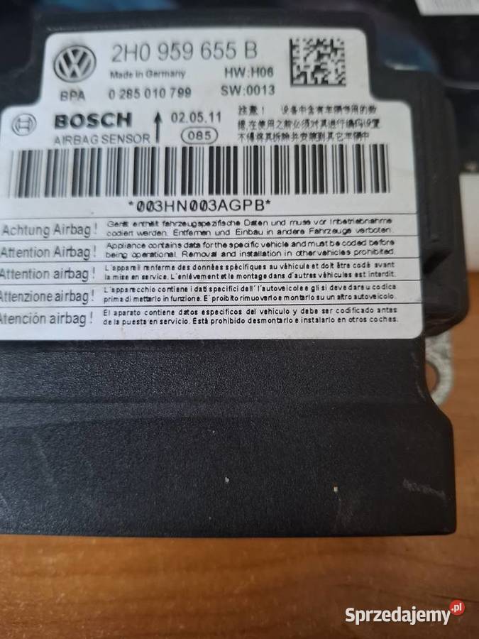 Sensor VW Amarok 20 tdi biturbo bosch0285010799