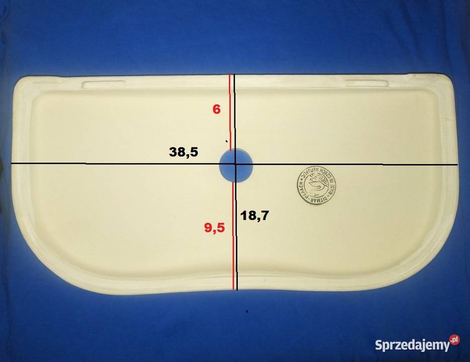 Pokrywa spłuczki 385 x 187 Warszawa